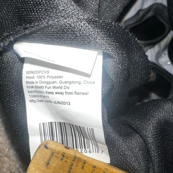 2013 Scream Mask Ghost Face Zombie  Mask Fun World  Halloween Mask - Picture 8 of 9